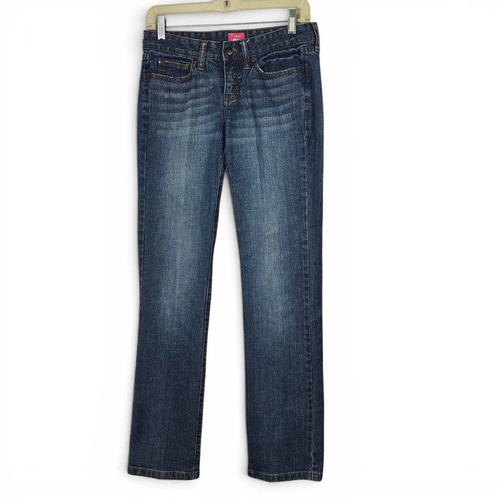 Drew The‎ Limited Jeans Womens 2 Dark Wash Straight Leg Mid Rise Stretch Denim
